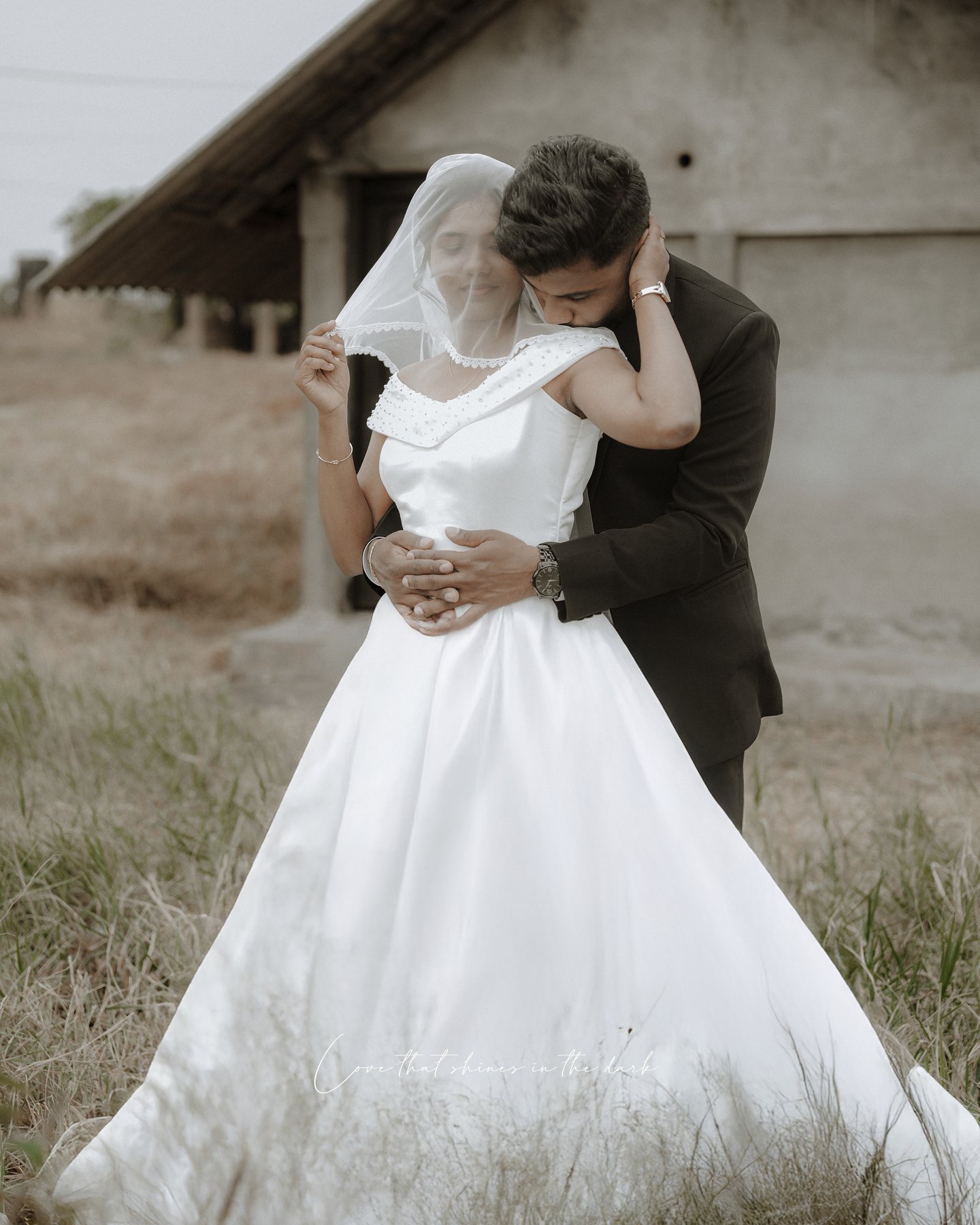 Archived Frames editorial nuptial portrait in soft natural light